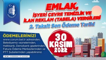 <strong>Emlak Vergisinde Son Gün 30 Kasım</strong>