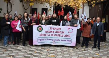 Hak-İşli Kadınlar Kadına Yönelik Şiddete Hayır Dedi