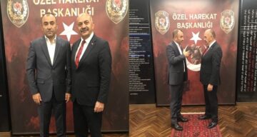 İsbir, Özel Harekat Başkanı Türker’i Ziyaret Etti