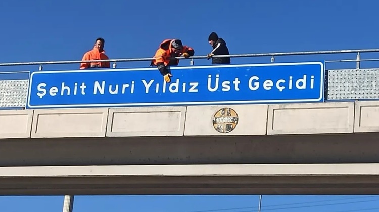 Şehidimizin İsmi Üst Geçide Verildi