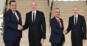 AK Parti Çorum Milletvekilleri Aliyev’le Buluştu