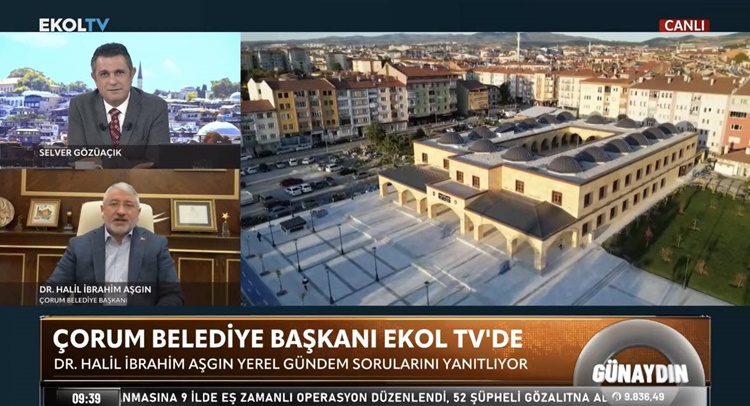 Başkan Aşgın Ekol TV’nin Konuğu Oldu