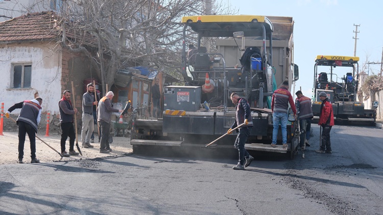 Çorum Belediyesi’nden Boğazkale’ye Asfalt Desteği